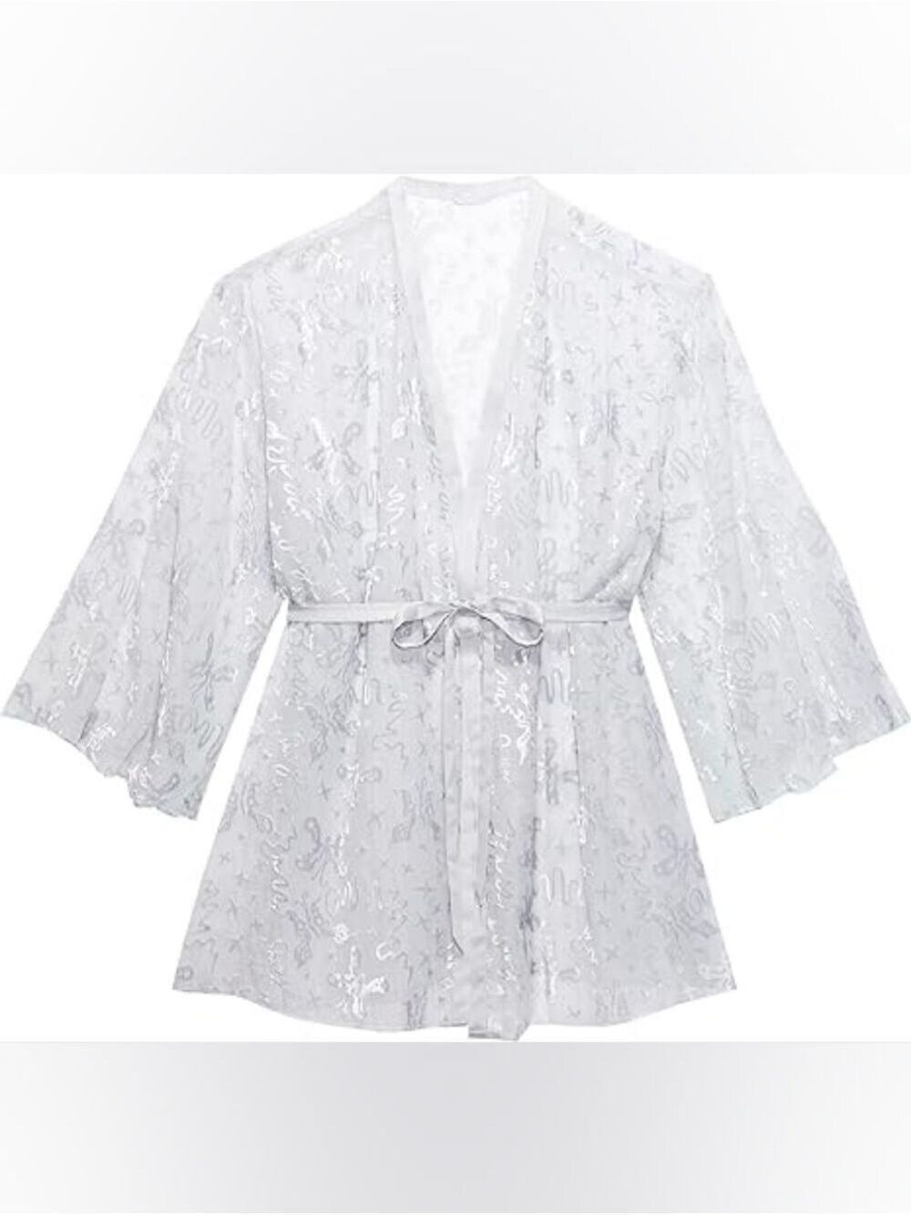 Devoré Dreams Velvet Short Robe